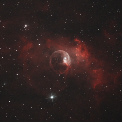 Bubble Nebula NGC7635 vom 02.11.2022