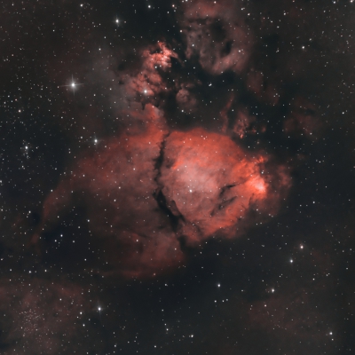 Fish Head Nebula NGC896 vom 08.01.2023