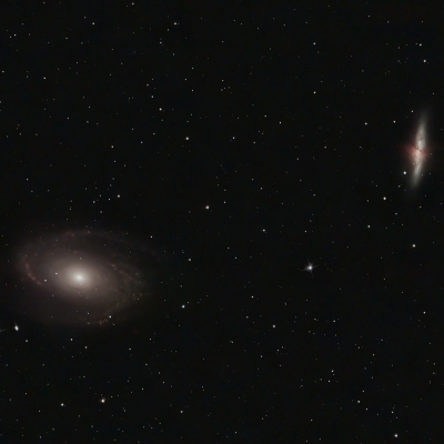 M81 und M82 vom 16. und 18.03.2023