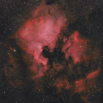 Nordamerikanebel NGC7000 & Pelikannebel IC5070 vom 14.07.2023
