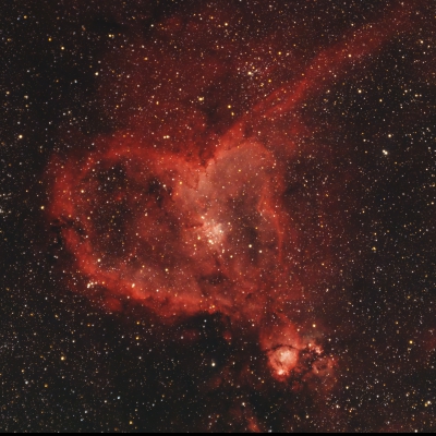 Herznebel IC1805 vom 08.11.2023