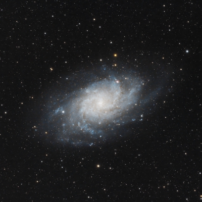Dreiecks-Galaxie M33 vom 08.11.2023