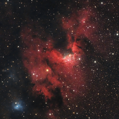 Cave Nebula Sh2-155 vom 23.11.2023
