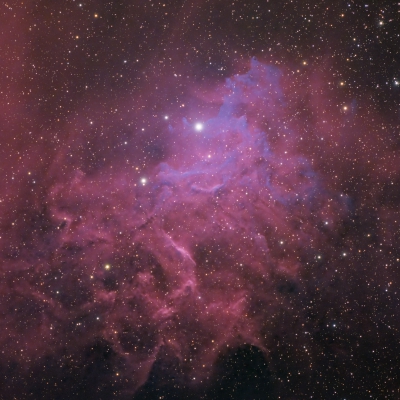 Flaming Star Nebula IC405 vom 16.12.2023