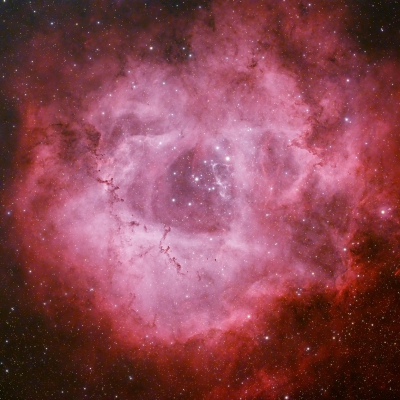 Rosetten Nebel NGC2244 vom 16.12.2023