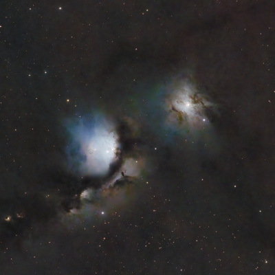 M78, NGC2064, NGC2067, NGC2071 vom 27.01.2024