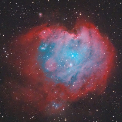 Monkey Head Nebula NGC2175 vom 28.01.2024