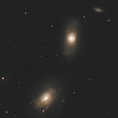NGC3166, NGC3169, NGC3165 vom 28.03.2024