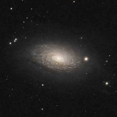 Sunflower Galaxy M63 vom 12.04.2024