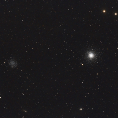 NGC5053 und M53 vom 26.04.2024