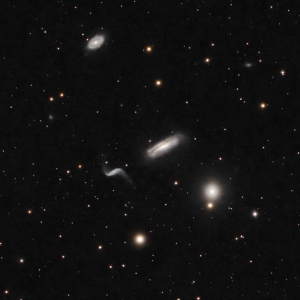 Leo Quartett NGC3185, NGC3187, NGC3190, NGC3193 vom 03.01.2025